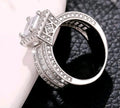 Exquisite Princess cut Women's Engagement Ring