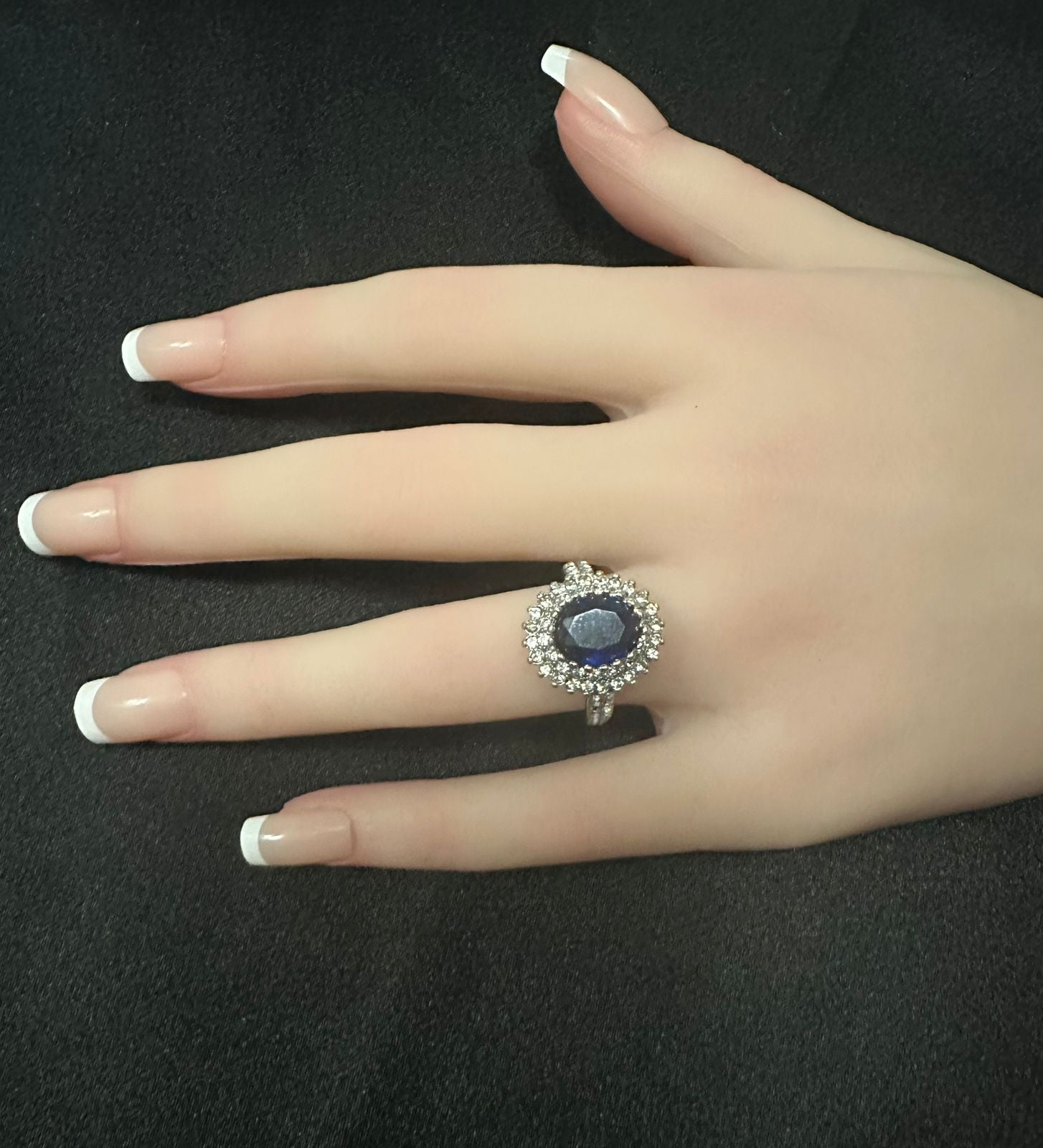 Brilliant Women's Sapphire Birthstone Birthday and Promise Ring